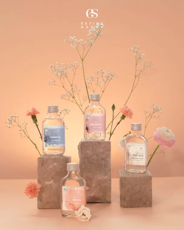 Nouveauté  : les boissons florales